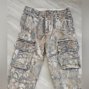 Hollister Brown Camouflage Cargo Pants 29in Waist 30in Inseam